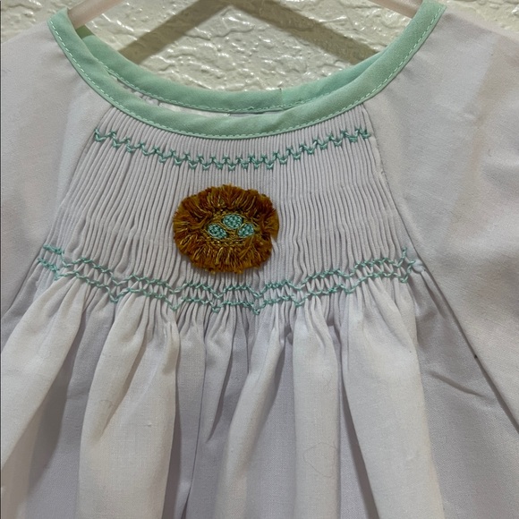 The Smockling birds nest smock gown size 3M - Picture 2 of 7